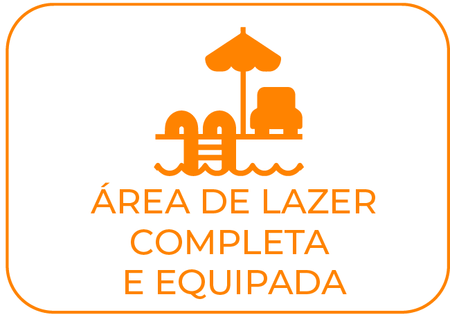 Área de lazer completa e equipada